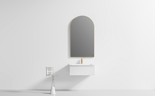 Arc Large Mirror Gold 1200x600x30mm