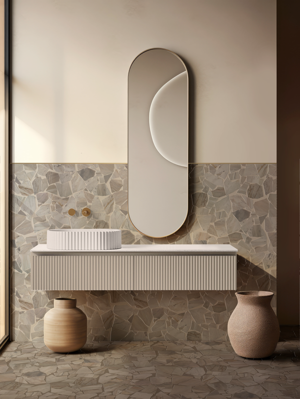 Salt Rock Namaste Bits Mosaic Marble 300x300mm (11 Shts/sqm)