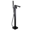 Malta Freestanding Bath Mixer Black