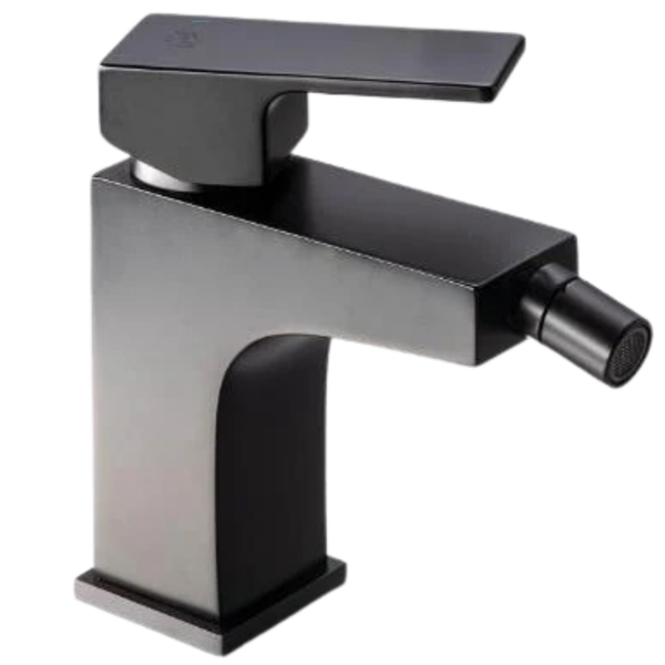 Malta Square Bidet Mixer - Black