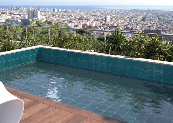 Spa Manacor Glacier 123x123x9mm Gloss Porcelain (0.507sqm/box)