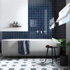 Spa Manacor Ocean Blue 123x123x9mm Gloss Porcelain (0.5sqm/box)