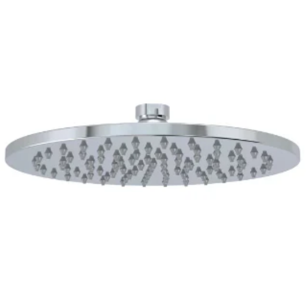 Meir Round Shower Rose 200mm - Chrome