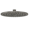 Meir Round Shower Rose 200mm - Gun Metal