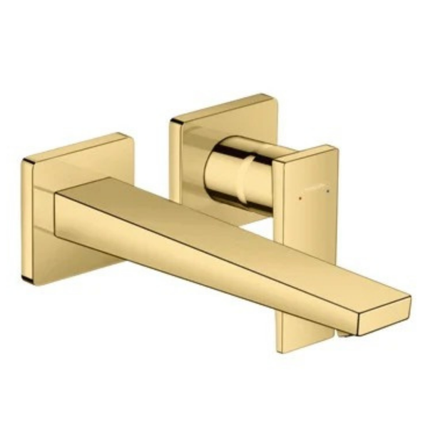 Metropol 2-H.Basin Mixer Polished Gold Optic