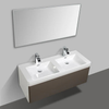 Milan 1200 Gloss Grey Single Draw Vanity Set