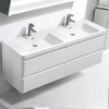 Milan 1500 White Vanity Set