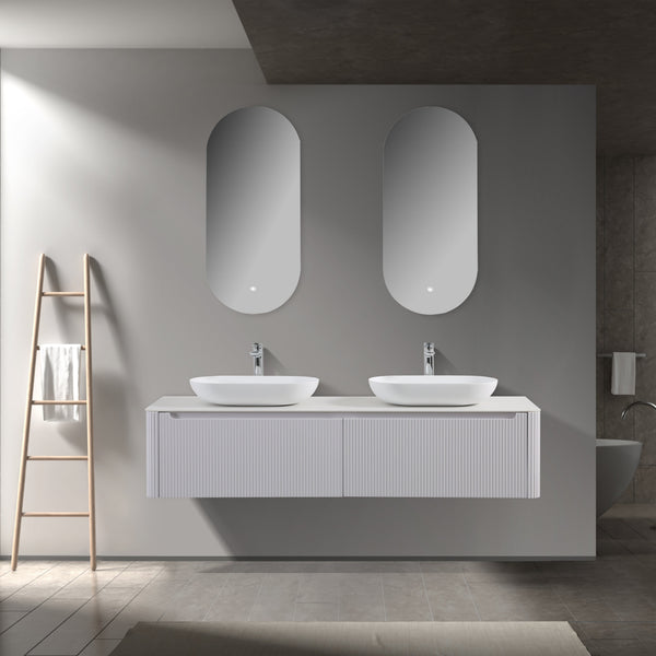 MONZA 1600 WHITE VANITY SET