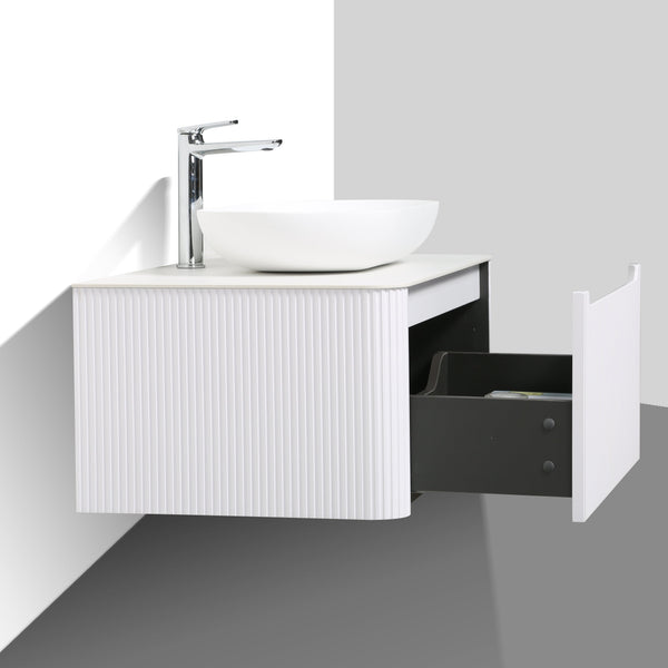 MONZA 800 WHITE VANITY SET