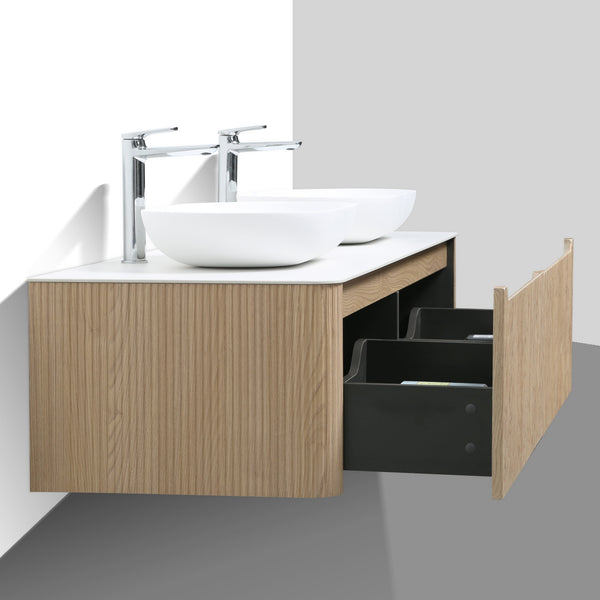 MONZA 1600 Y.OAK VANITY SET