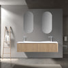 MONZA WAVE 1600 OAK VANITY SET