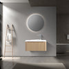 MONZA WAVE 800 Y.OAK VANITY SET