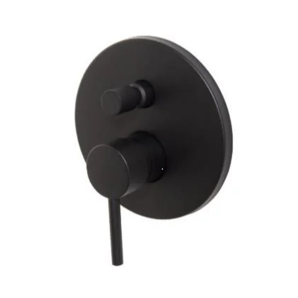 Moon Black Concealed Diverter Mixer