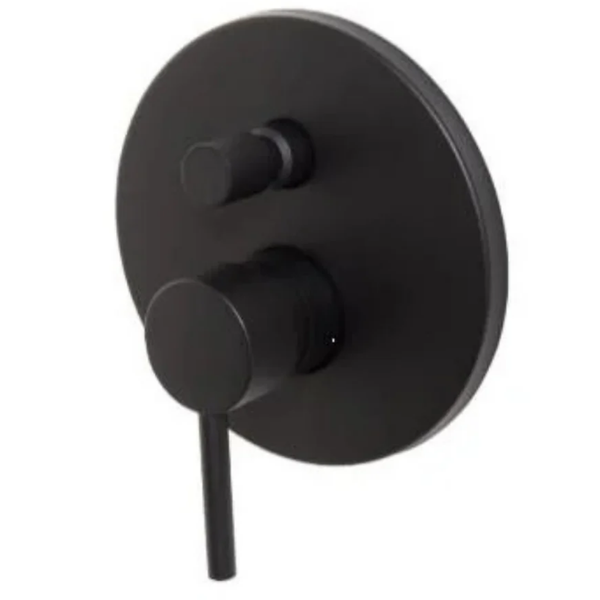 Moon Black Concealed Diverter Mixer