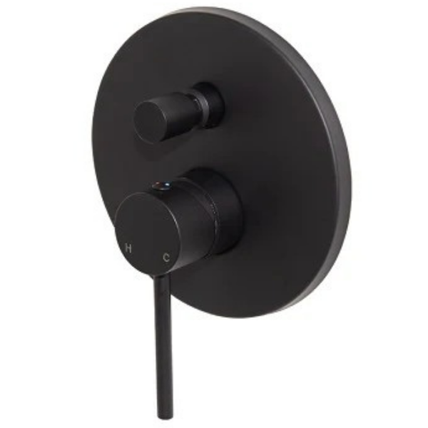 Neo Black Concealed Diverter Mixer