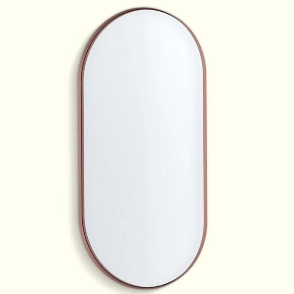 Pill Mirror Deep Frame Copper Led