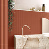 Praia Terra 50x200x9mm Ceramic Gloss Tiles 0.38sqm/box)