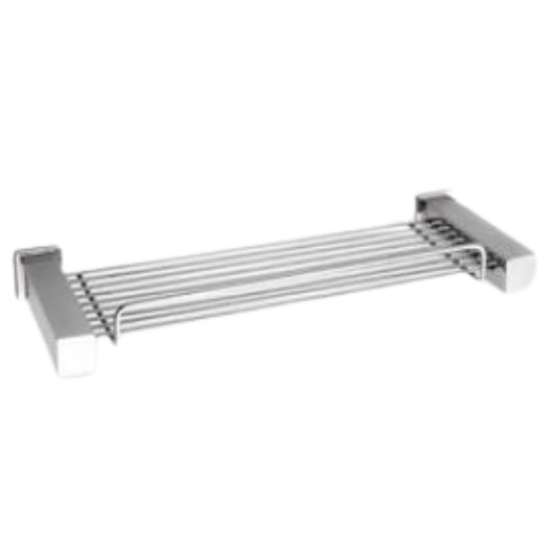 Quantum Soap Rack Double 300mm Polished