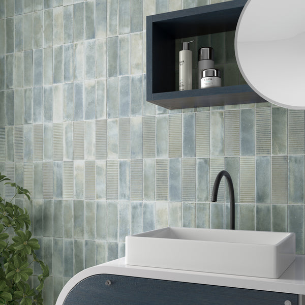 Raku Sea 60x186x9mm Matt Porcelain (0.424sqm/box)