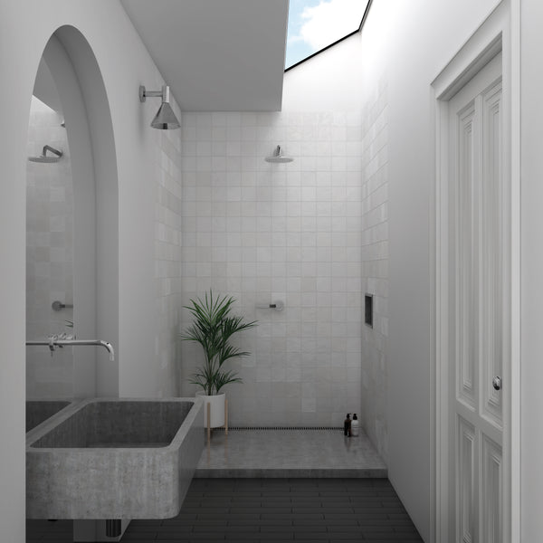 La Riviera Cuadrado Blanc 132x132x9mm (1sqm/box)
