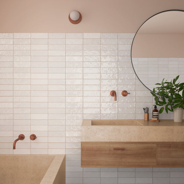 La Riviera Subway Blanc Gloss Ceramic 65X200mm (0,5Sqm/Box)