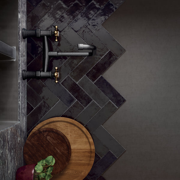 La Riviera Metro Tourmaline 65x200x9mm Ceramic Gloss Tiles (0.50sqm/box)