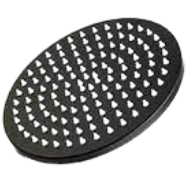 Round Shower Rose 300mm Matt Black Regular price