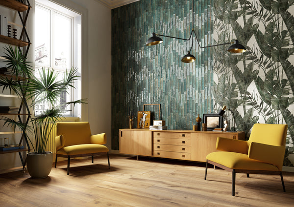 Soho Emerald Glazed Porcelain 60X250X9.5mm (0.48Sqm/Box)