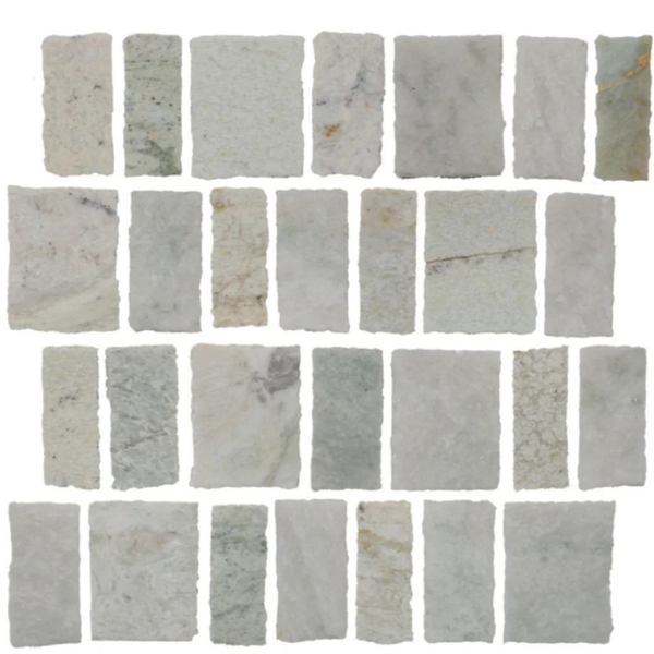 Salt Rock Peppermint Bars Mosaic Marble
