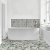Salt Rock Peppermint Bits Mosaic Marble