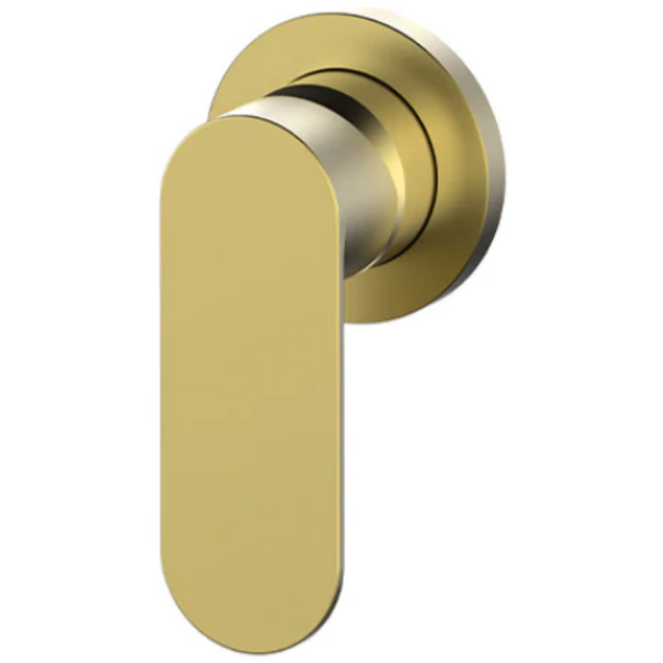Satin Brass Concealed Mixer Trim Kit