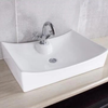 Scalop Countertop Basin White