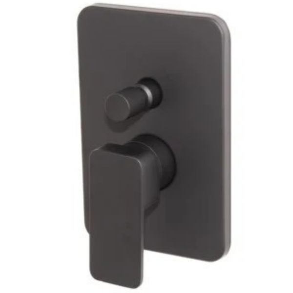 Shore Black Concealed Diverter Mixer