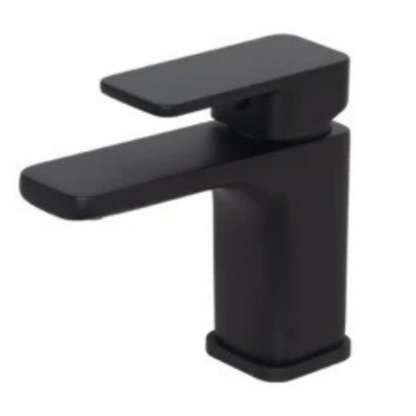 Shore Black STD Basin Mixer 90mm
