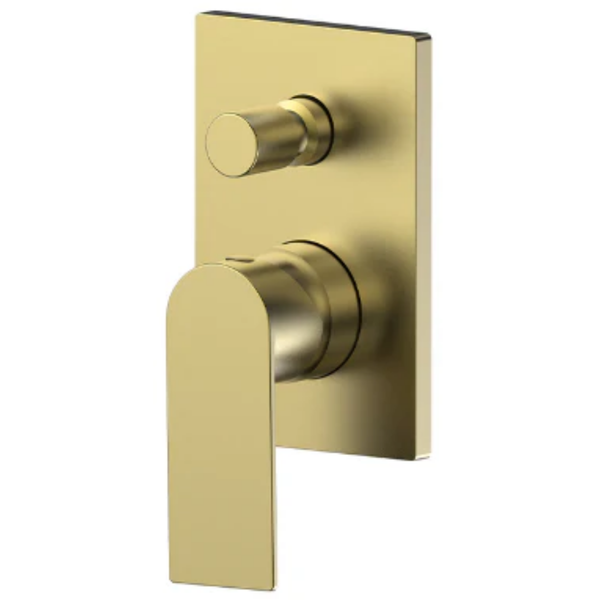 Silk Brass Concealed Diverter Trim Kit
