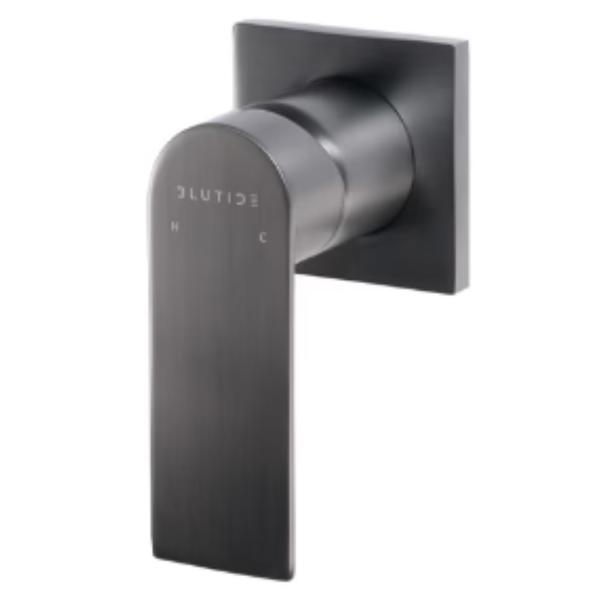 Silk Gunmetal Concealed Mixer Trim Kit