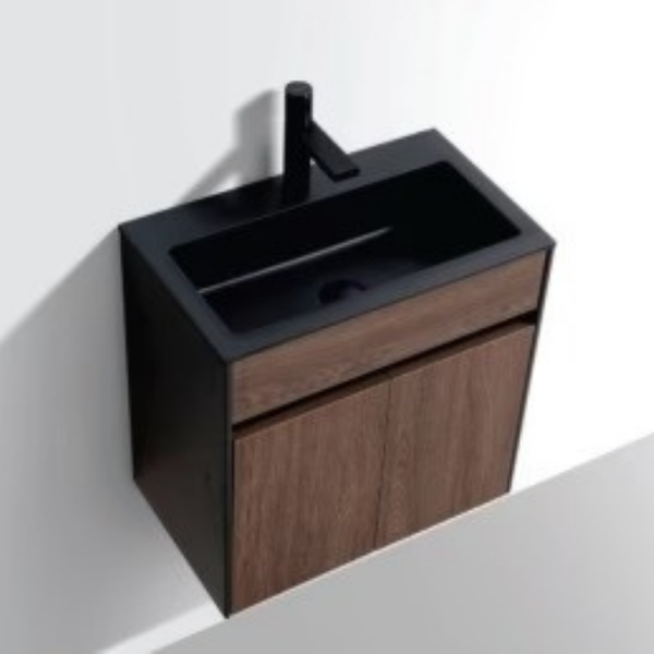 Simplicity 550 & Charcoal Basin Vanity Set