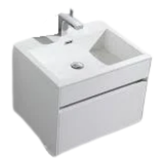 Simplicity 600 Complete Vanity Set White