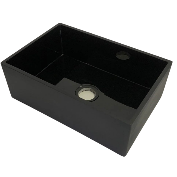 Single Sink Butler Black
