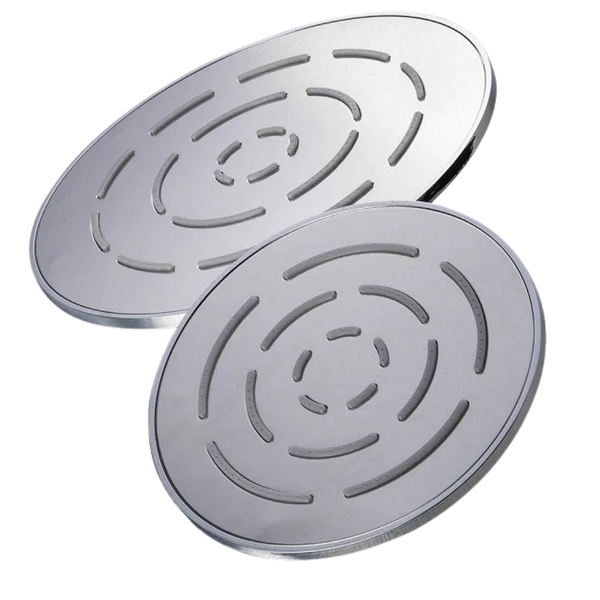 Slim Round Shower Roses Stainless Steel
