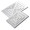 Slim Square Shower Rose Stainless Steel