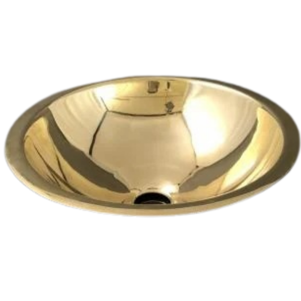 Small Double Skin Brass & Black