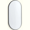 Smooth Black Pill Mirror