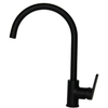 Spring Black OneHoleSinkMixerJSpout