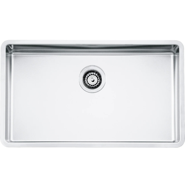 Stainless Steel Single Bowl Undermount Brushed Stainless Steel Triple Installation