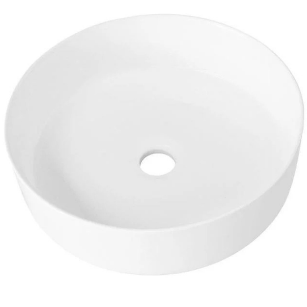 Stella Countertop Basin Polished White