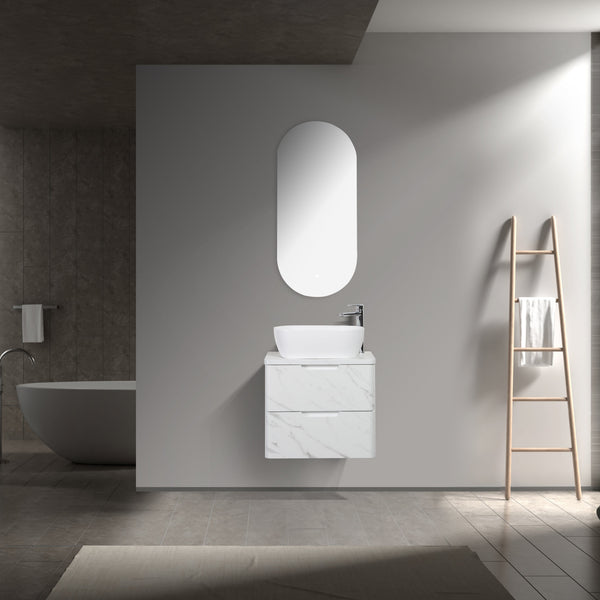 Trento 600 Calacatta Vanity Set
