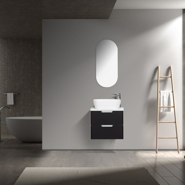 Trento 600 Carbon Black Vanity Set
