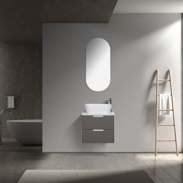 Trento 600 Mistry Grey Vanity Set