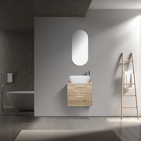 Trento 900 W.Oak Vanity Set
